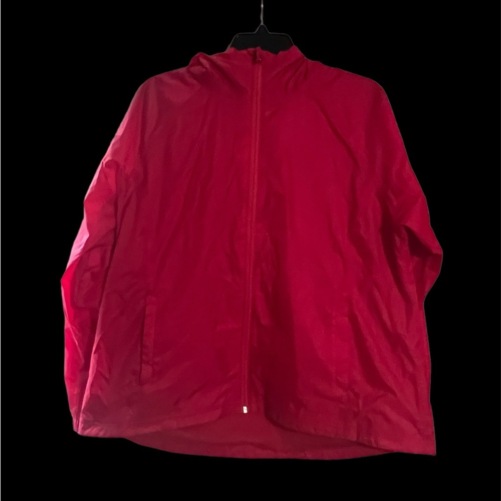 LL Bean women’s rain jacket with hood size XL petite